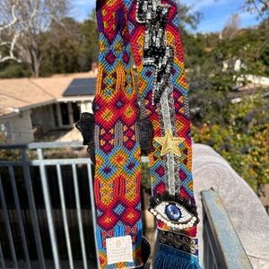 LA FUNKY MEXICANA sold out original hand made bag strap 44” long